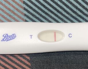 9dpo can you see a line ?