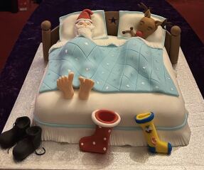 Christmas cakes! Come and show me yours.