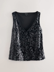 Can anyone find me a v neck sparkly top that has a good fit to wear with jeans for a night out?