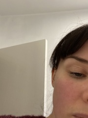 Festive red face