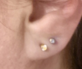 Are these piercings too close?