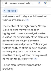 Thread 21 : To feel disappointed - and now disgusted too - after reading this in The Observer about the author and her husband from The Salt Path book and film?
