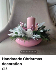 Facebook Christmas handmade tat