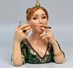 Happy Terfmas - JKR 3D printable Xmas Bauble