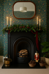 Do you have a beautiful, full, sumptuous, bushy garland for your mantlepiece? If so, where did you get it? Pics welcome!