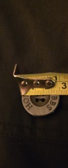 Black Hobbs buttons for trench coat