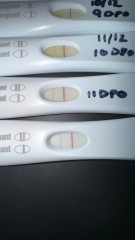 12dpo test looks lighter than 11dpo