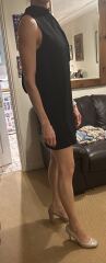 New wide leg jeans and a party dress - help please!