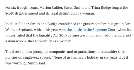 Hadley Freeman talks to For Women Scotland