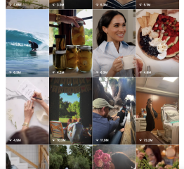 Meghan's "Holiday" special aired at 8 am British time today ...