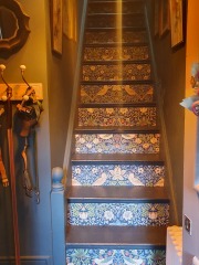 Does anybody fancy sharing photos of how you've used William Morris wallpaper in your house?