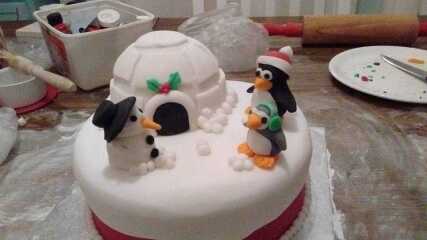 Christmas cakes! Come and show me yours.