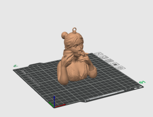 Happy Terfmas - JKR 3D printable Xmas Bauble