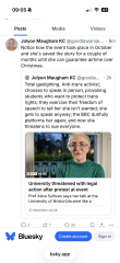 Professor Alice Sullivan threatens legal action against the University of Bristol