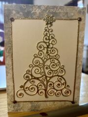 If someone sent you a (nicely) handmade Christmas card, would you think…