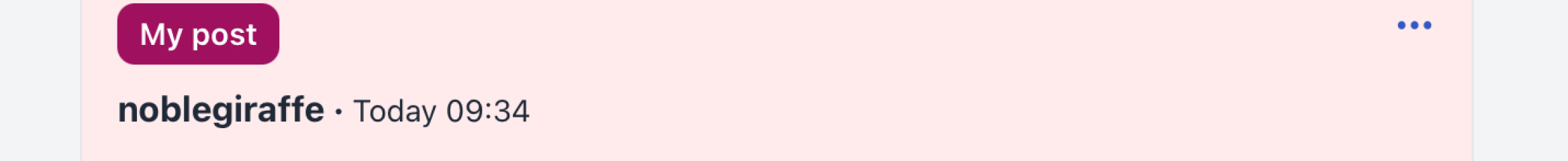 Why are my posts now a revolting pink?