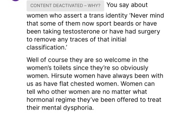 Sandie Peggie vs NHS Fife Health Board and Dr Beth Upton, following Employment Tribunal judgment - thread #59