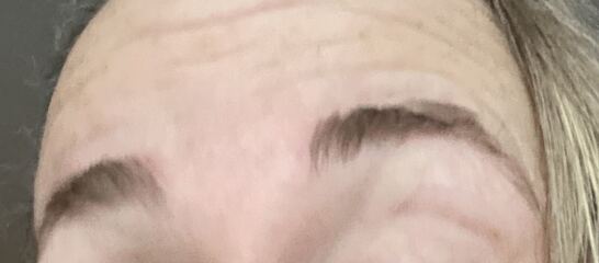 To ask how do your eyebrows look?