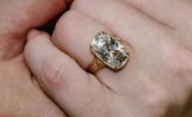 To ask if you like my engagement ring?