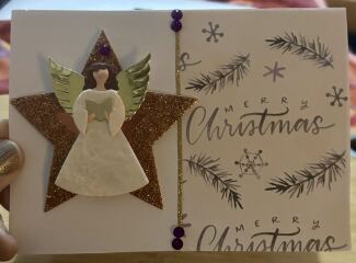 If someone sent you a (nicely) handmade Christmas card, would you think…