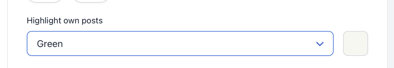 Why are my posts now a revolting pink?