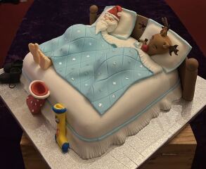 Christmas cakes! Come and show me yours.