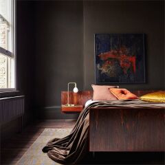 Is having one different coloured wall is old fashioned?