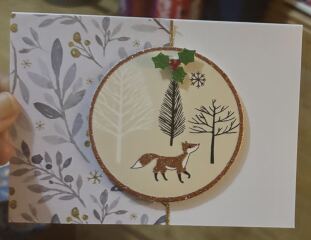 If someone sent you a (nicely) handmade Christmas card, would you think…