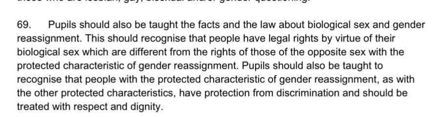 Brigitte Phillipson blocking EHRC guidance