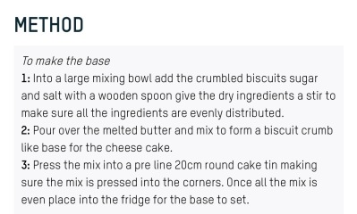 Tom Kerridge Christmas Cheesecake