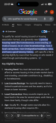 To think social housing should be means-tested annually like benefits?
