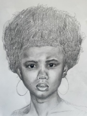 Courage + Portraits = lots of feelings. Finally said yes