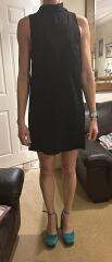 New wide leg jeans and a party dress - help please!