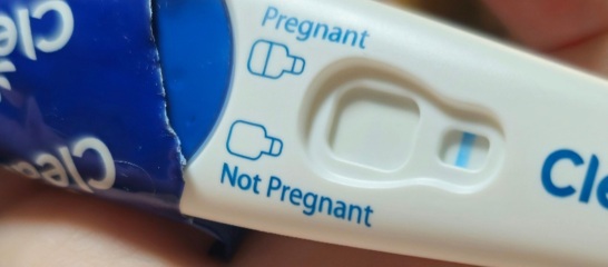 Line eyes or pregnant?