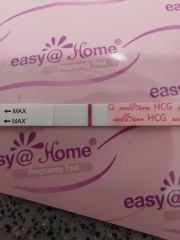 Faint line 1 month post miscarriage