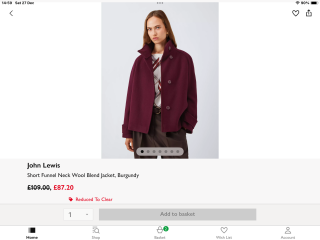 A "walking around " jacket?