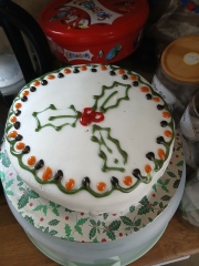 Christmas cakes! Come and show me yours.