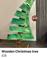 Facebook Christmas handmade tat