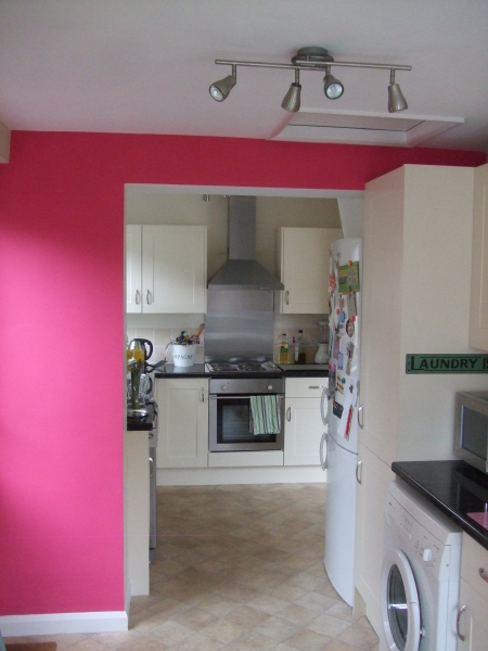 Very small kitchen/diner!