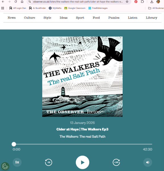 Thread 22 : To feel disappointed - and now disgusted too - after reading this in The Observer about the author and her husband from The Salt Path book and film?