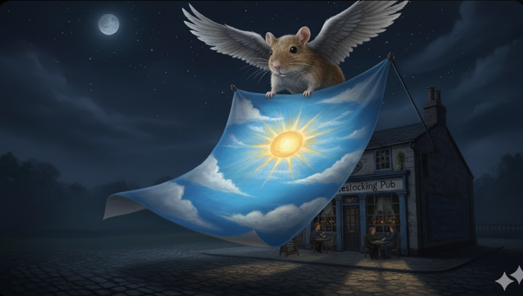 The Bluestocking, where the cheese is plentiful and the Champagne is on Boiledbeetle