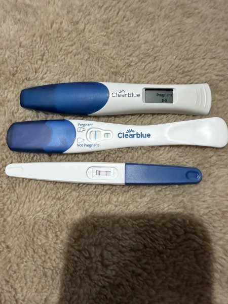 Clear positives on clear blue but easy@home faint??