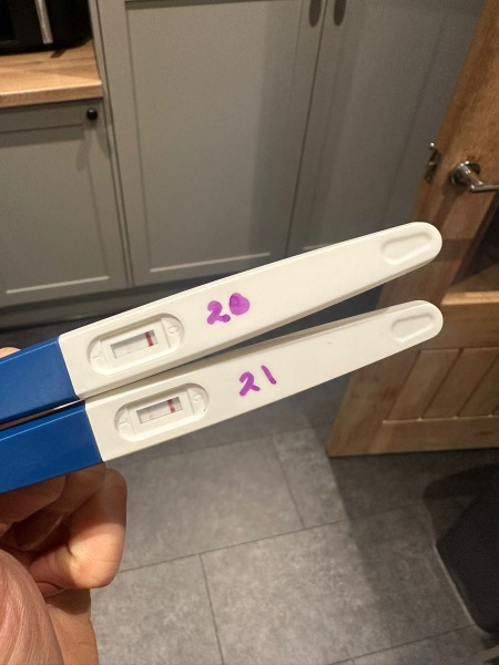 Pregnancy tests after miscarriag