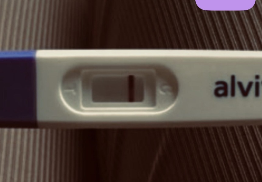 Negative or faint positive?