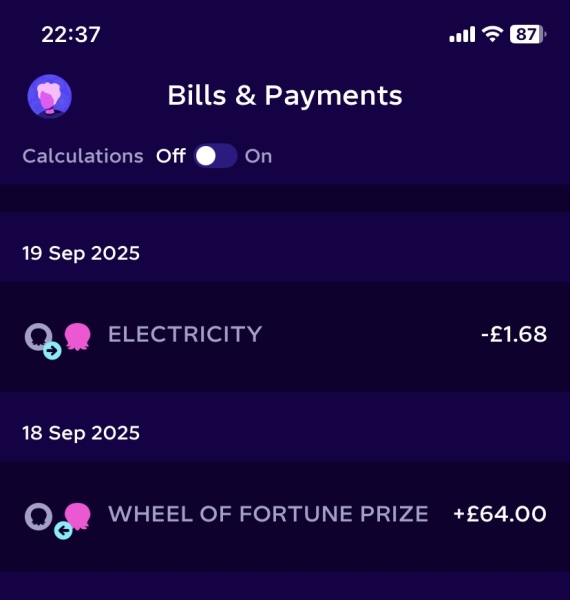 Has anyone ever won anything on Octopus Spin the Wheel?