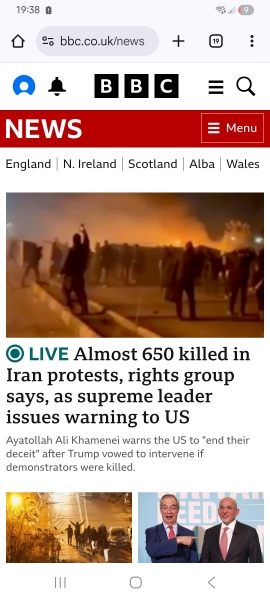 To wonder why the mainstream media is not reporting the massive anti-regime protests in Iran?