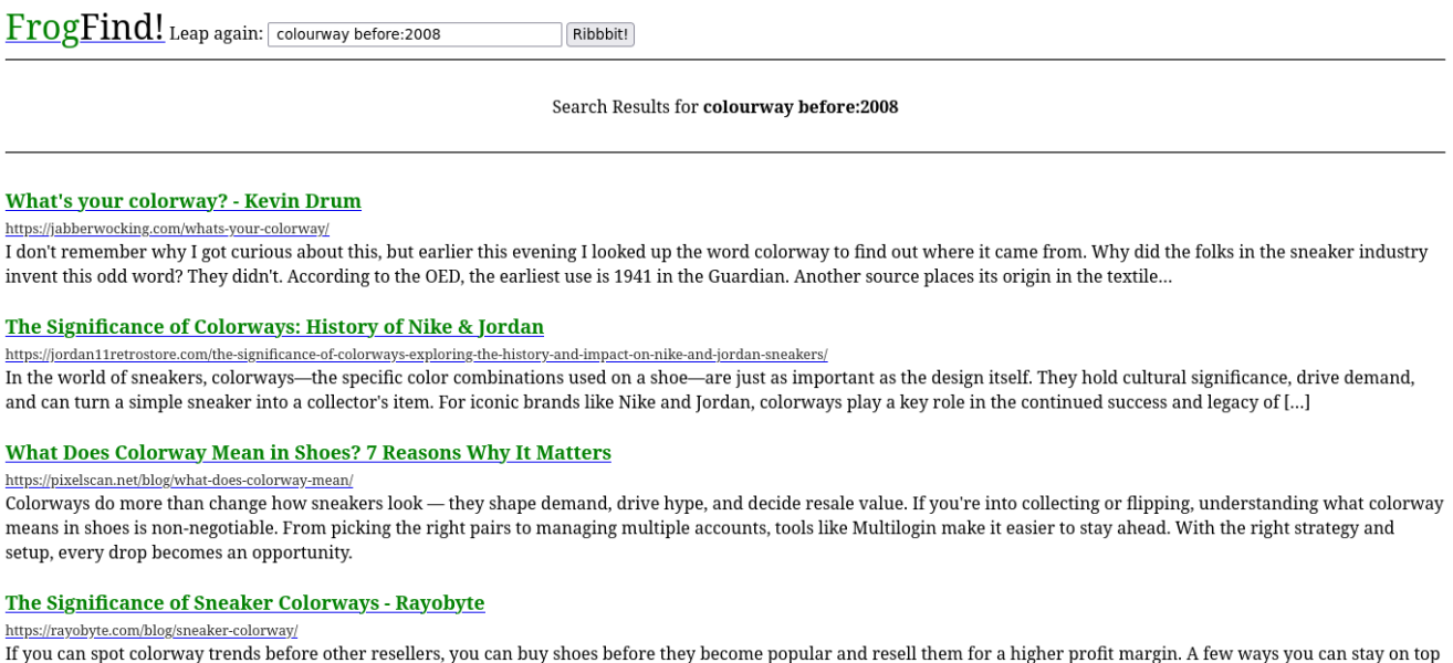 to try to live in the 2000s