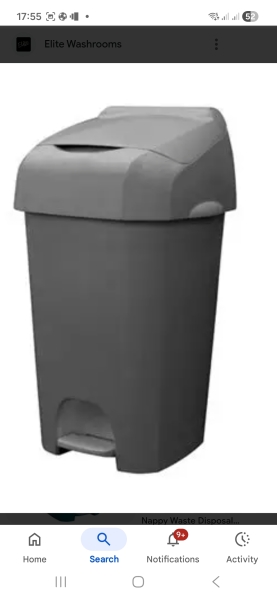 How to empty this nappy bin?