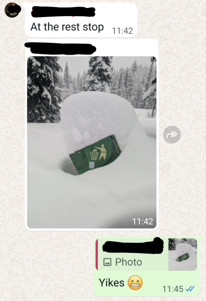 Have you ever been stranded in snow?