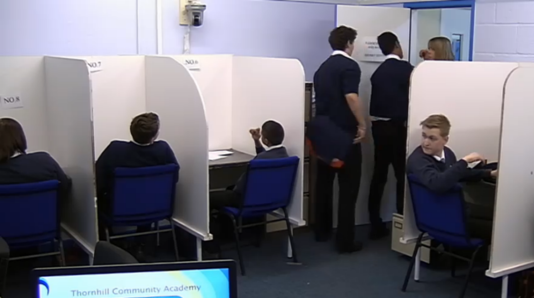Isolation rooms in schools